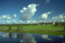 Cumulus congestus, piled-up clouds