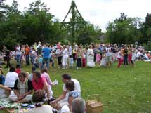 Dansen �r i full g�ng